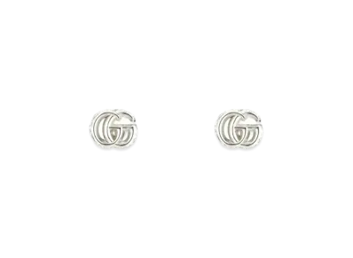 GUCCI GG Marmont Earrings "Silver"