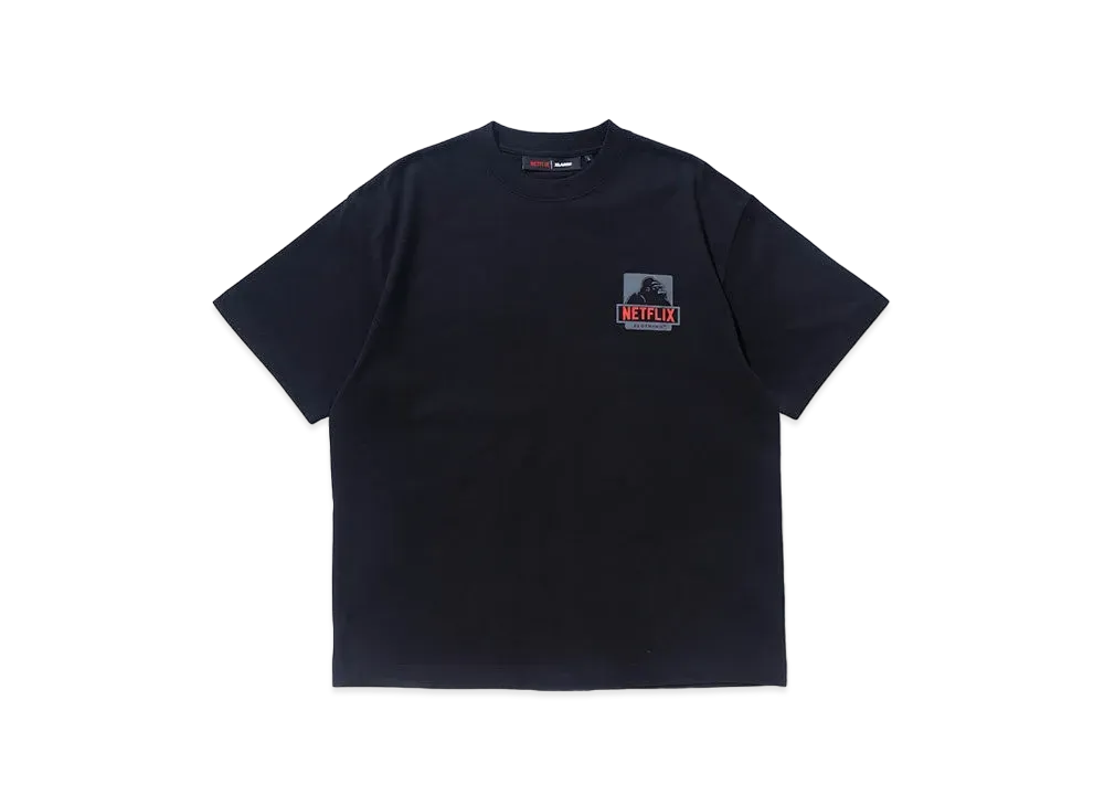 XLARGE x Netflix S/S Tee "Black"