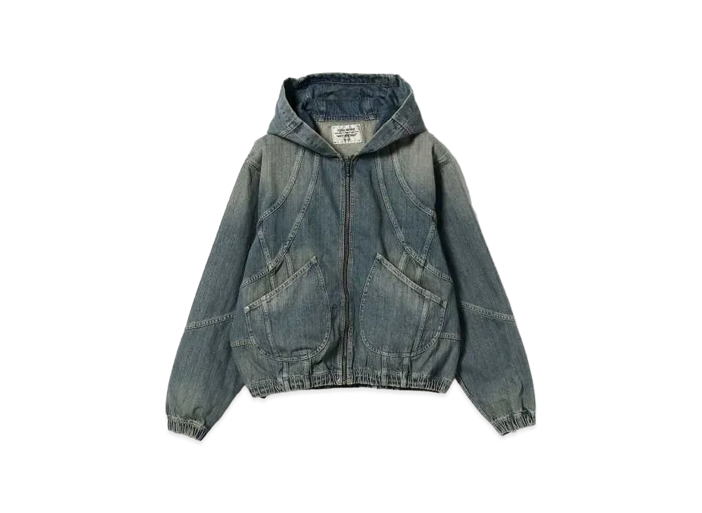 BEAMS FUTURE ARCHIVE / Swith Denim Hoody "Lt Blue"