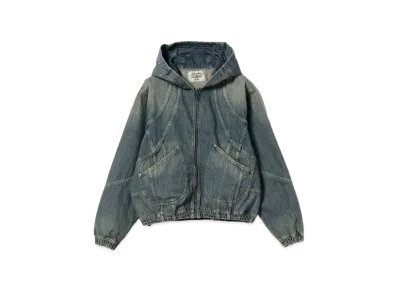 BEAMS FUTURE ARCHIVE / Swith Denim Hoody "Lt Blue"