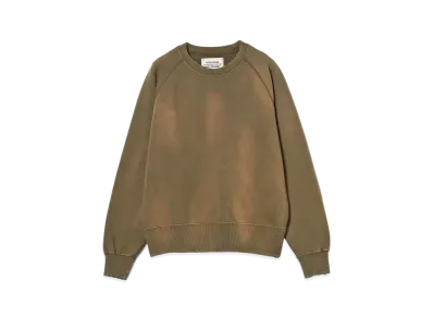 BEAMS FUTURE ARCHIVE / Fade Sweat Crew "Khaki"