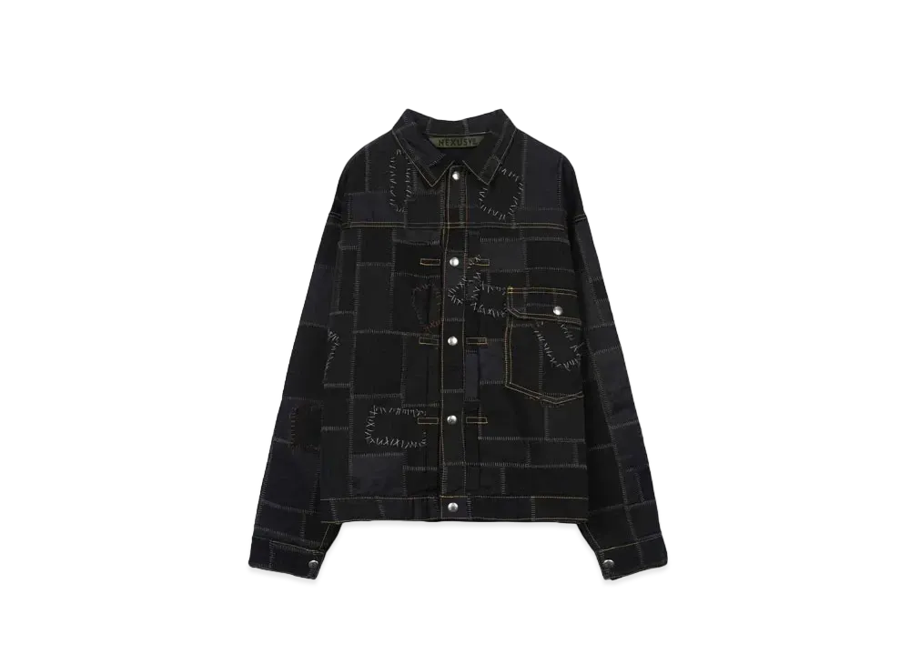 ネクサスセブン クラステッド ティー-バックジャケット "ブラック"