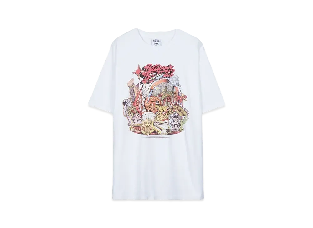 BILLIONAIRE BOYS CLUB BB FLOATING CITY T-SHIRT "WHITE"