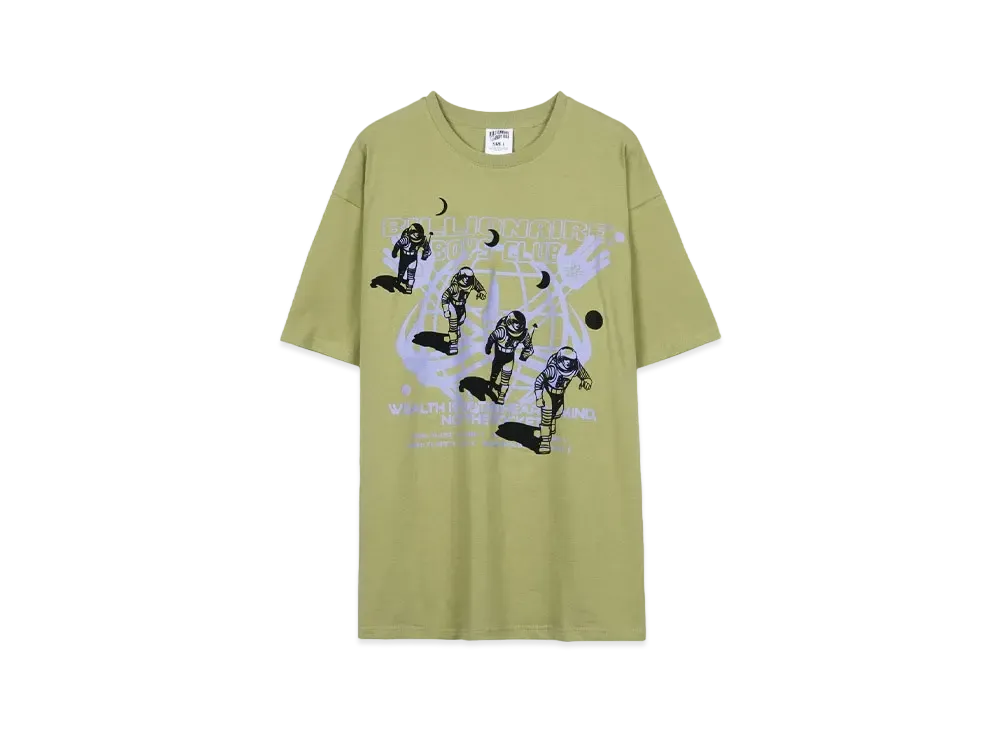 BILLIONAIRE BOYS CLUB COORDINATES T-SHIRT "MOSSTONE"