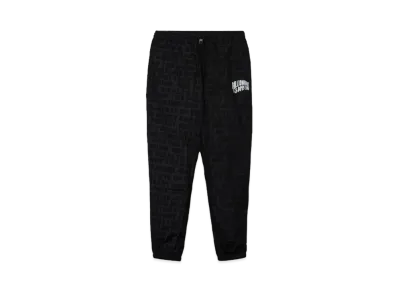 BILLIONAIRE BOYS CLUB BB DIMENSION JACQUARD WOVEN WINDBREAKER PANTS "BLACK"