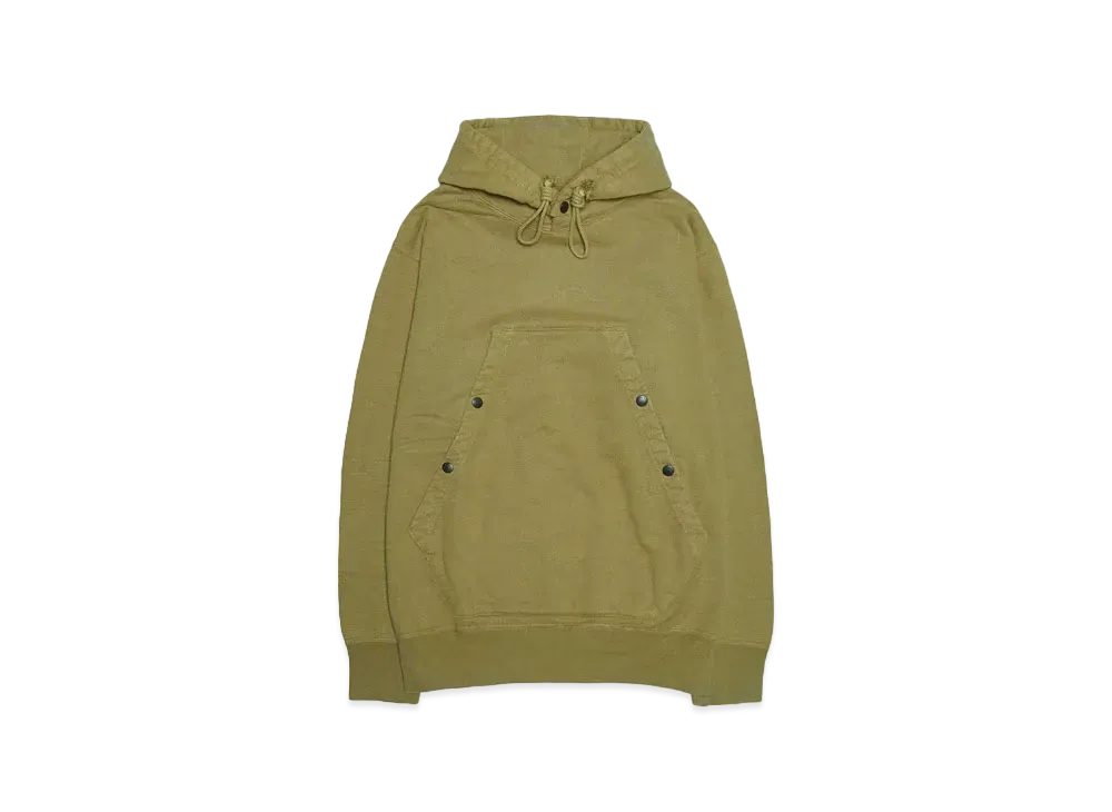 NEXUSVII. FRANKEN PULLOVER HOODY "OLIVE"