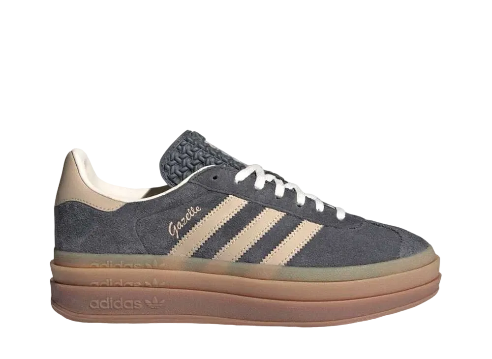 adidas Women's Gazelle Bold "Grey Six/Magic Beige/Cream White"
