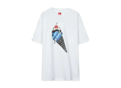 ICECREAM CONEMAN T-SHIRT "WHITE"