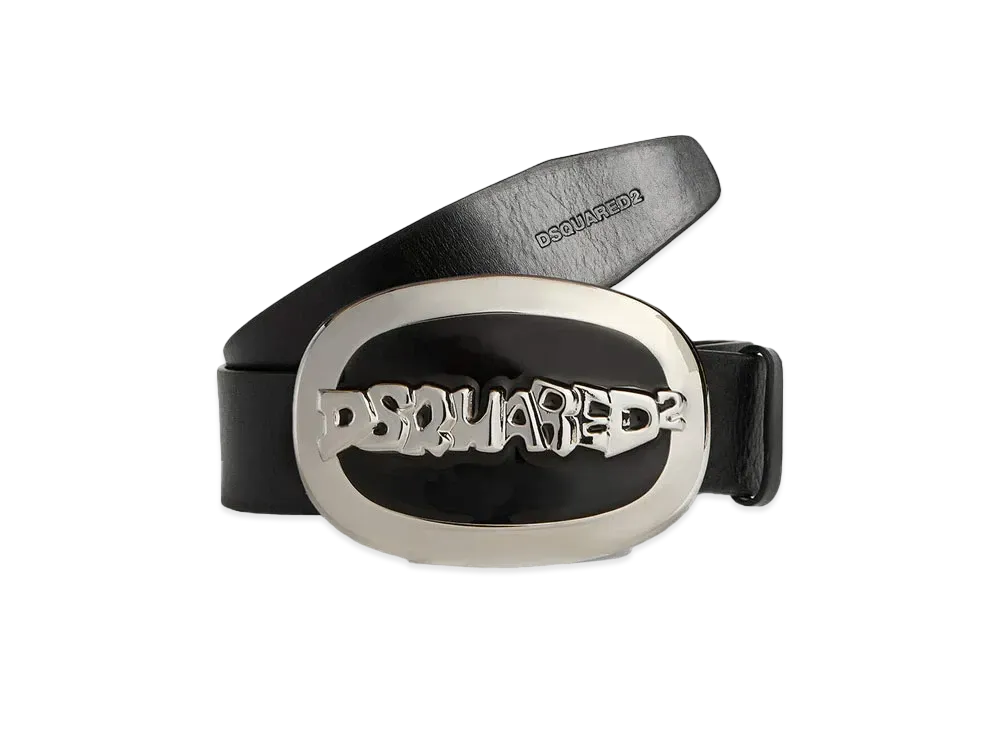 Dsquared2 Vintage Closet D2 Belt "Black"