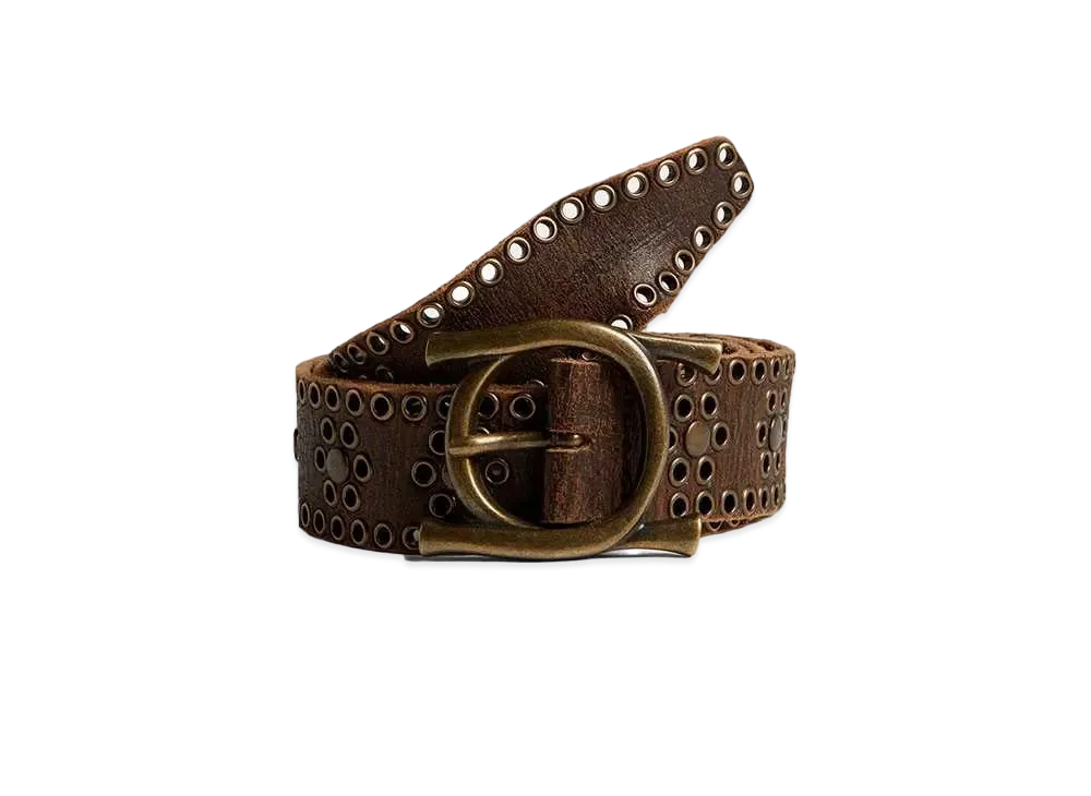 Dsquared2 Vintage Buckle Belt "Dark Brown"