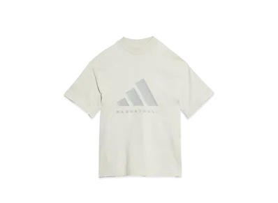 adidas Basketball 001 TEE "Cream White Melange"