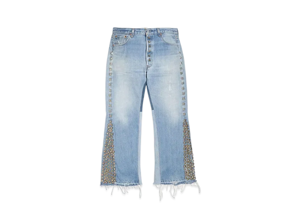 GALLERY DEPT. Studded La Flare "Indigo"