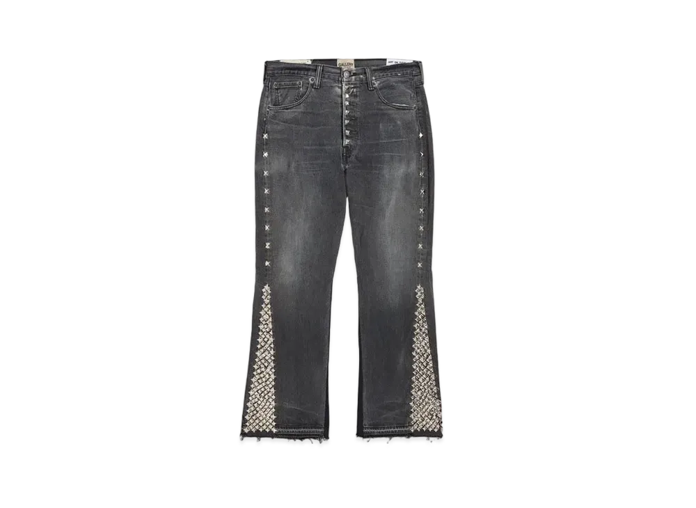 GALLERY DEPT. Studded La Flare "Black"