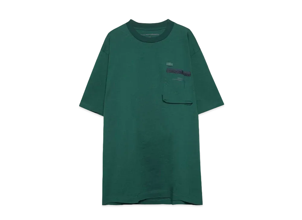 White Mountaineering POCKET T-SHIRT "GREEN"