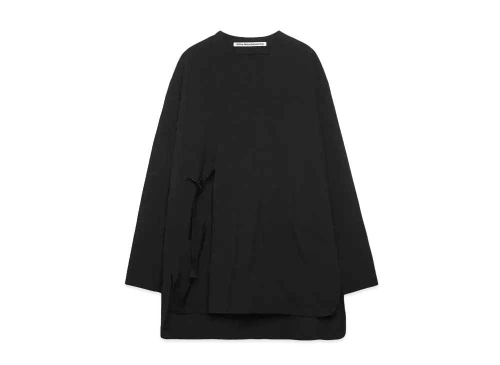 【新品未使用タグ付き】white mountaineering キモノシャツ STRETCH NYLON HALF SLEEVE KIMONO SHIRT - White