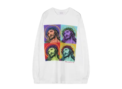 MAYO JESUS Christ Long Sleeve Tee "WHITE"