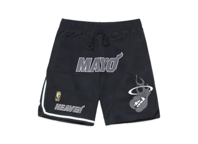 MAYO HEAVEN Embroidery Shorts "Black"