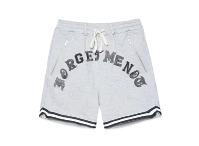 MAYO Forget Me Not Embroidery Sweat Shorts "Grey"