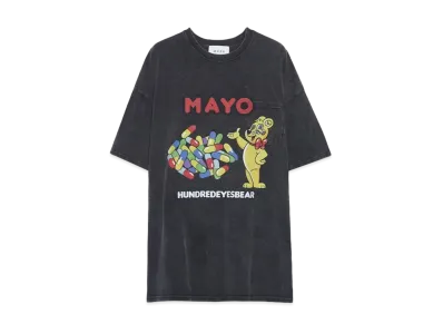 MAYO HAXXXX Pocket Short sleeve Tee "Fade Black"
