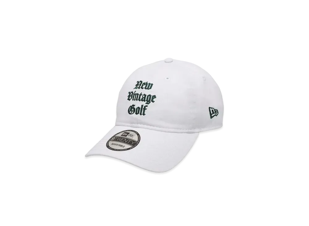 NEW ERA x New Vintage Golf Classic Logo 9Twenty Cap "White"