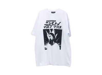 NISHIMOTO IS THE MOUTH COMIC S/S TEE "WHITE"