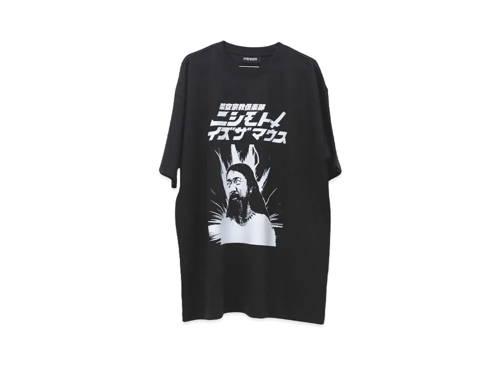 NISHIMOTO IS THE MOUTH COMIC S/S TEE "BLACK"