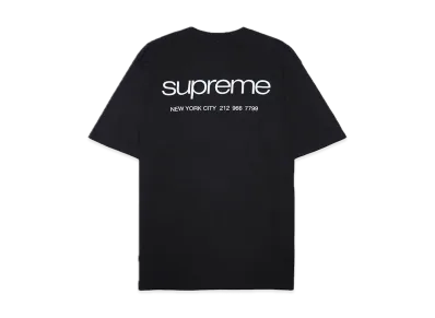 Supreme Nyc Tee "Black"