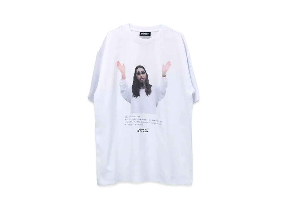 NISHIMOTO IS THE MOUTH SAYING S/S TEE "WHITE"
