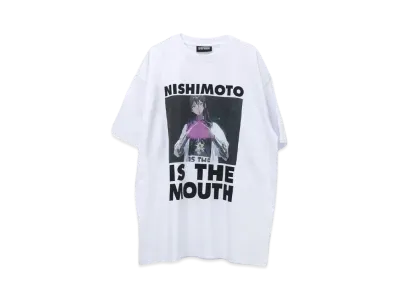 NISHIMOTO IS THE MOUTH BOY S/S TEE "WHITE"