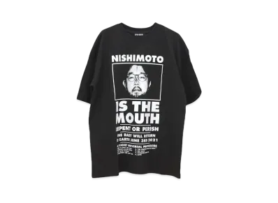NISHIMOTO IS THE MOUTH CLASSIC S/S TEE "BLACK"