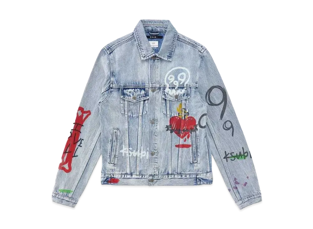 KSUBI Classic Jacket Juice Trip "Light Blue "