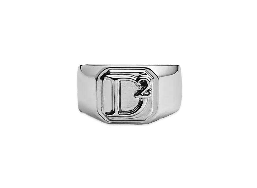 Dsquared2 D2 Statement Ring "Palladium"