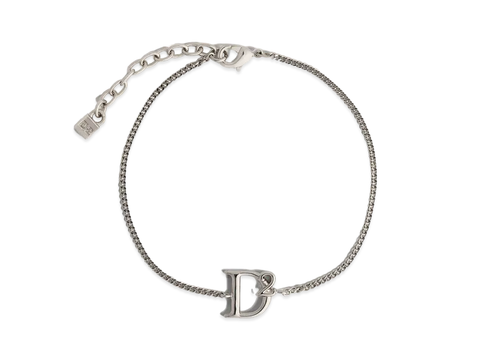 Dsquared2 D2 Statement Bracelet "Silver"