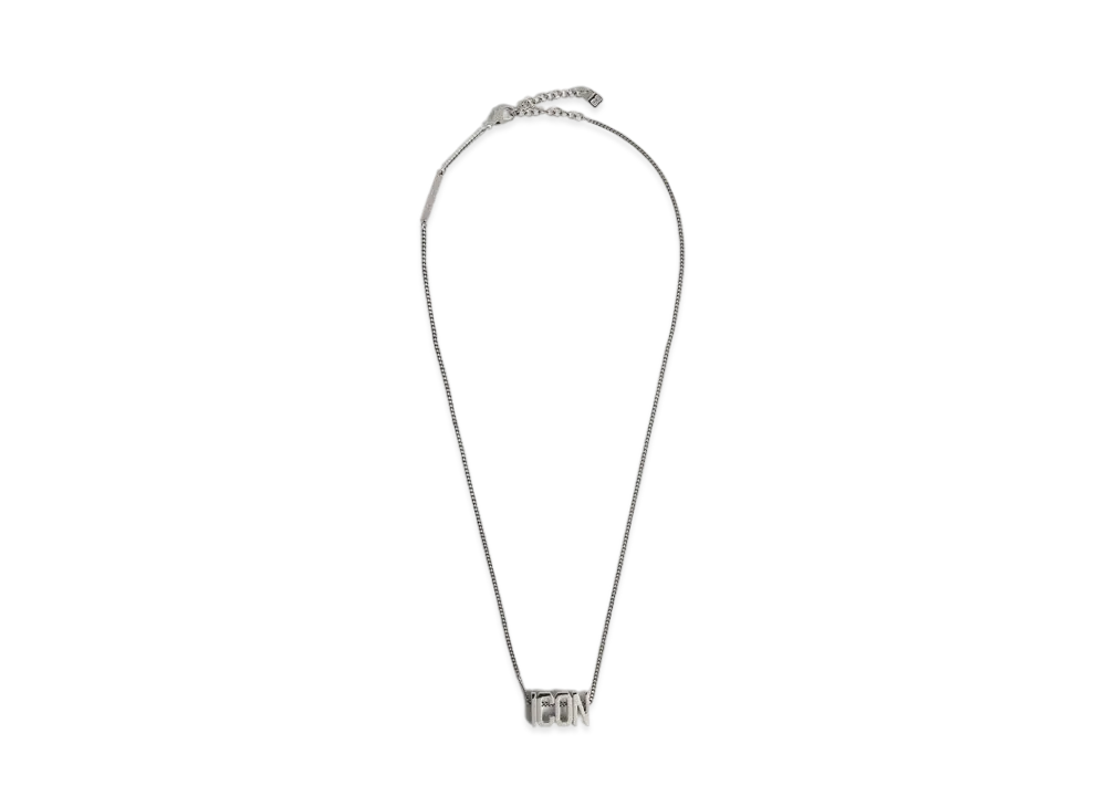 Dsquared2 Icon Evening Necklace "Silver"