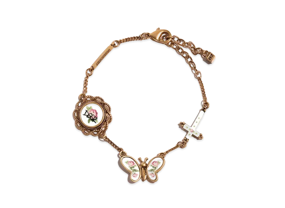 Dsquared2 Granny's Bunch Bracelet "Gold"
