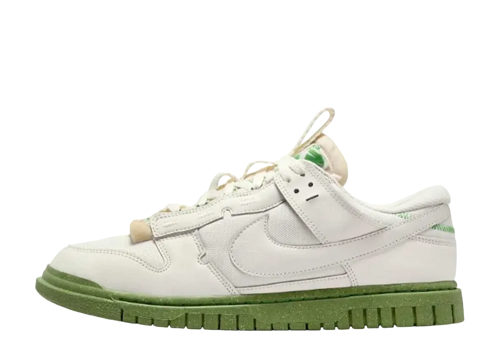 ナイキ エアダンク ロー ジャンボ "ファントム/クロロフィル/アース"