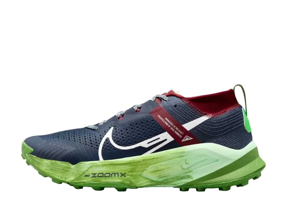 ナイキ ゼガマ "サンダーブルー/クロロフィル/ダークチームレッド/サミットホワイト"