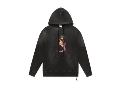 KSUBI 999 Juice Wrld Biggie Hoodie Jet Black Fade "Black"