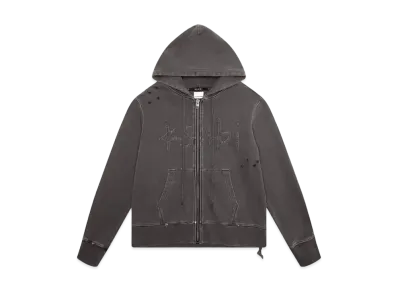 KSUBI Ksubi Kash Zip Thru Hoodie Faded Black "Black"