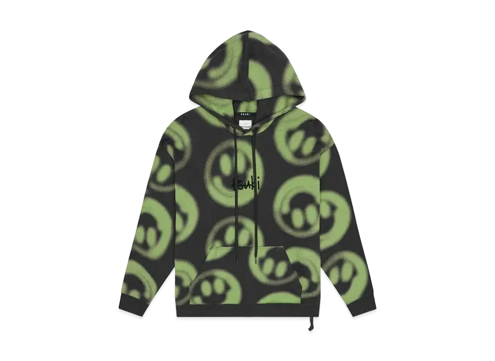 KSUBI Happy Biggie Hoodie Black "Black"