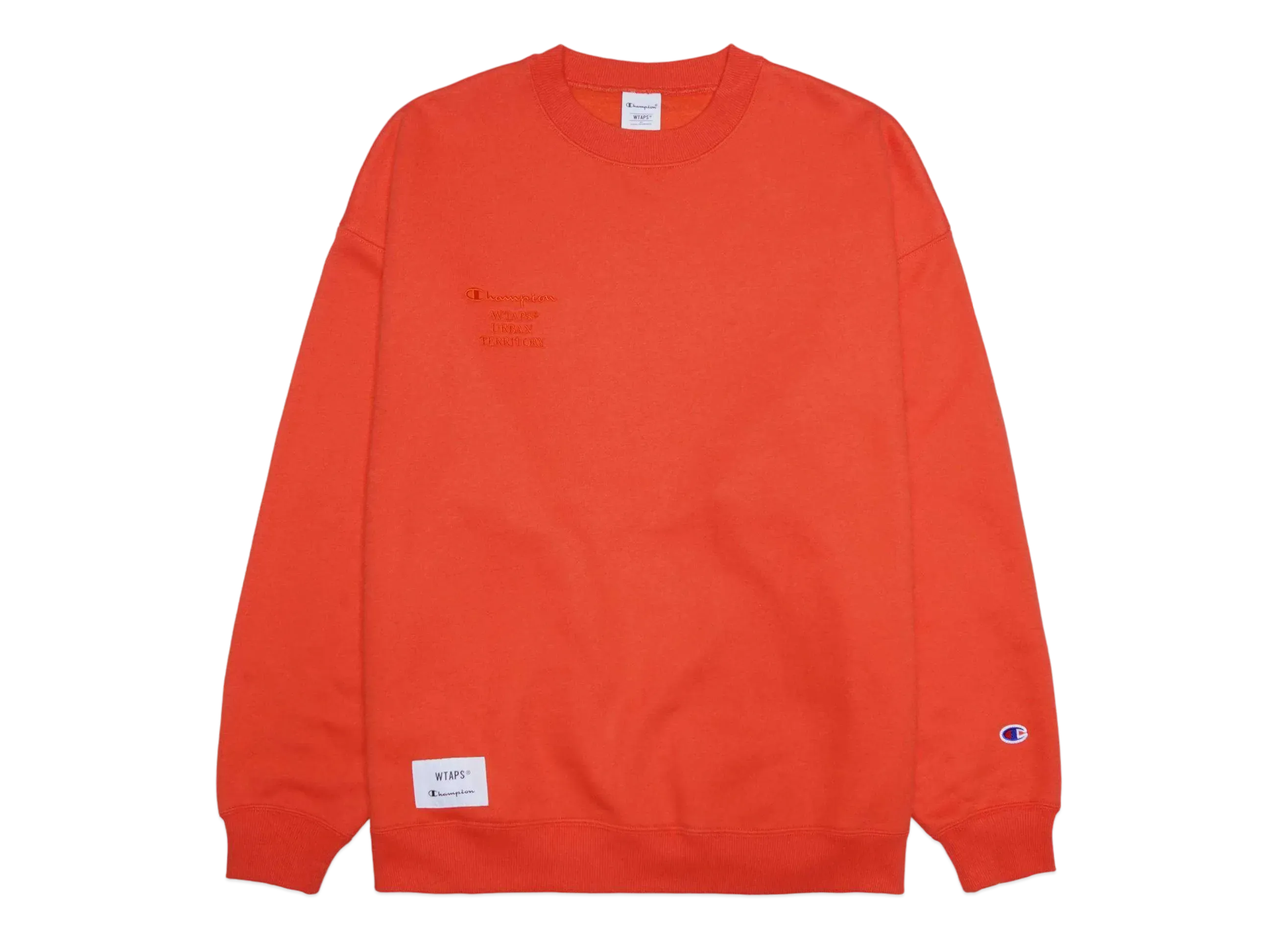 Wtaps x Champion Academy Crew Neck "Orange"