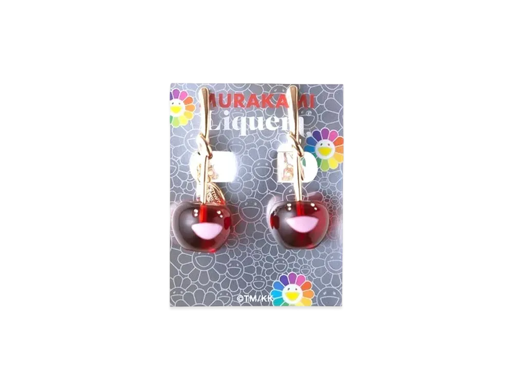 Takashi Murakami x Liquem Cherry Earrings