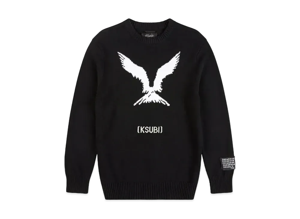 KSUBI Euphoric Knit Crew Black "Black"