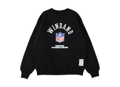 WIND AND SEA x NFL League Logo Crewneck Sweat "Black"