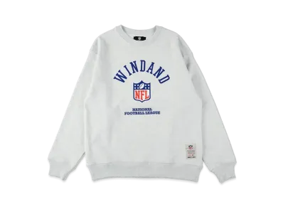 WIND AND SEA x NFL League Logo Crewneck Sweat "Ash"