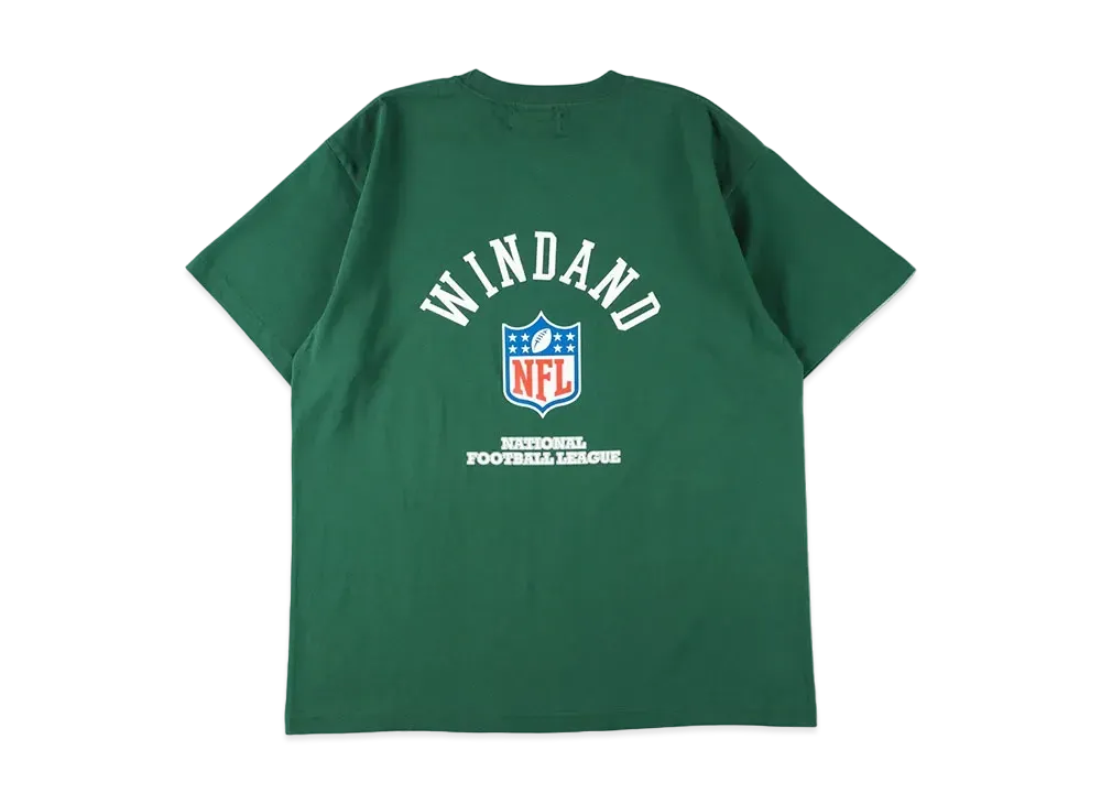 WIND AND SEA x NFL League Logo Tee "Green"