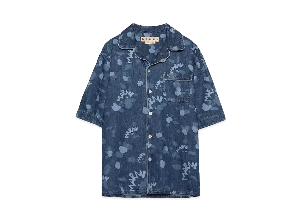 MARNI SHIRT "IRIS BLUE"