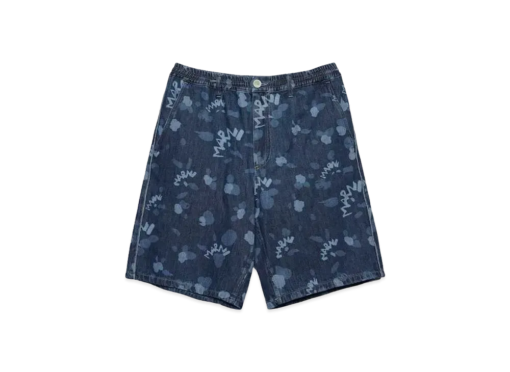 MARNI TROUSERS "IRIS BLUE"