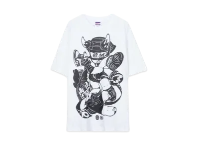 GRAPE BRAIN Ex GRAPE DUNK Graphic T-Shirt "WHITE"