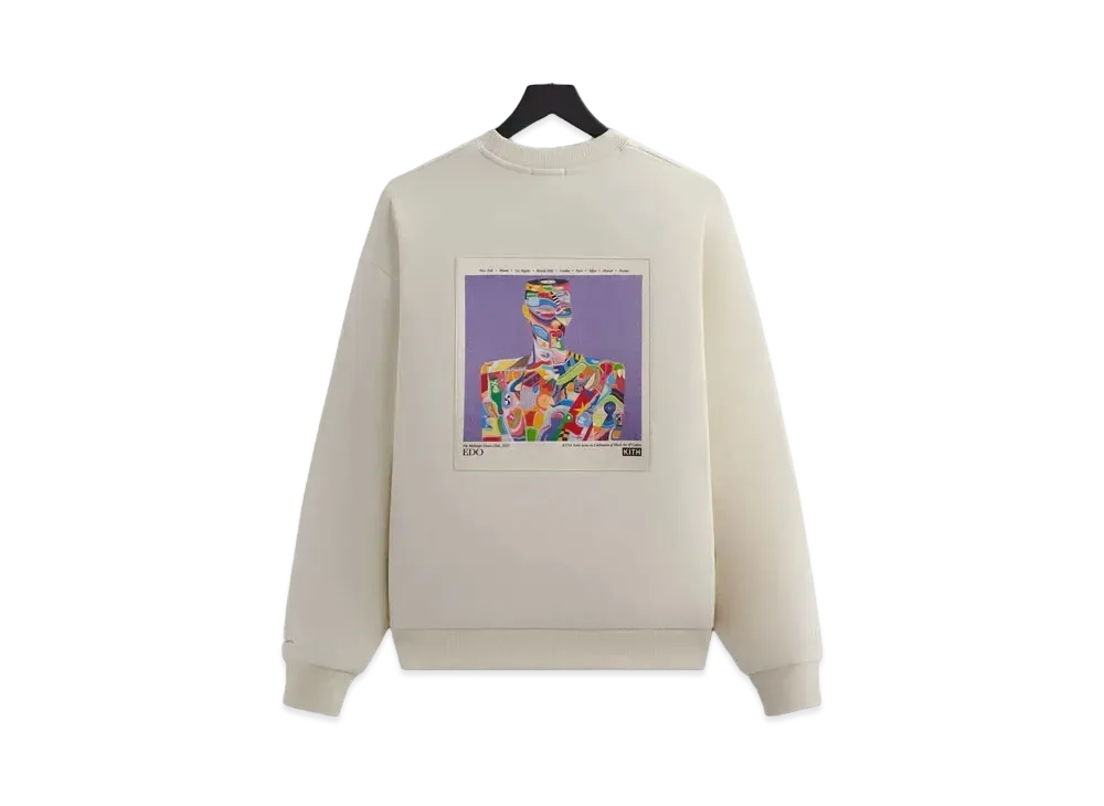 Kith x EDO Artist Nelson Crewneck "Sandrift"